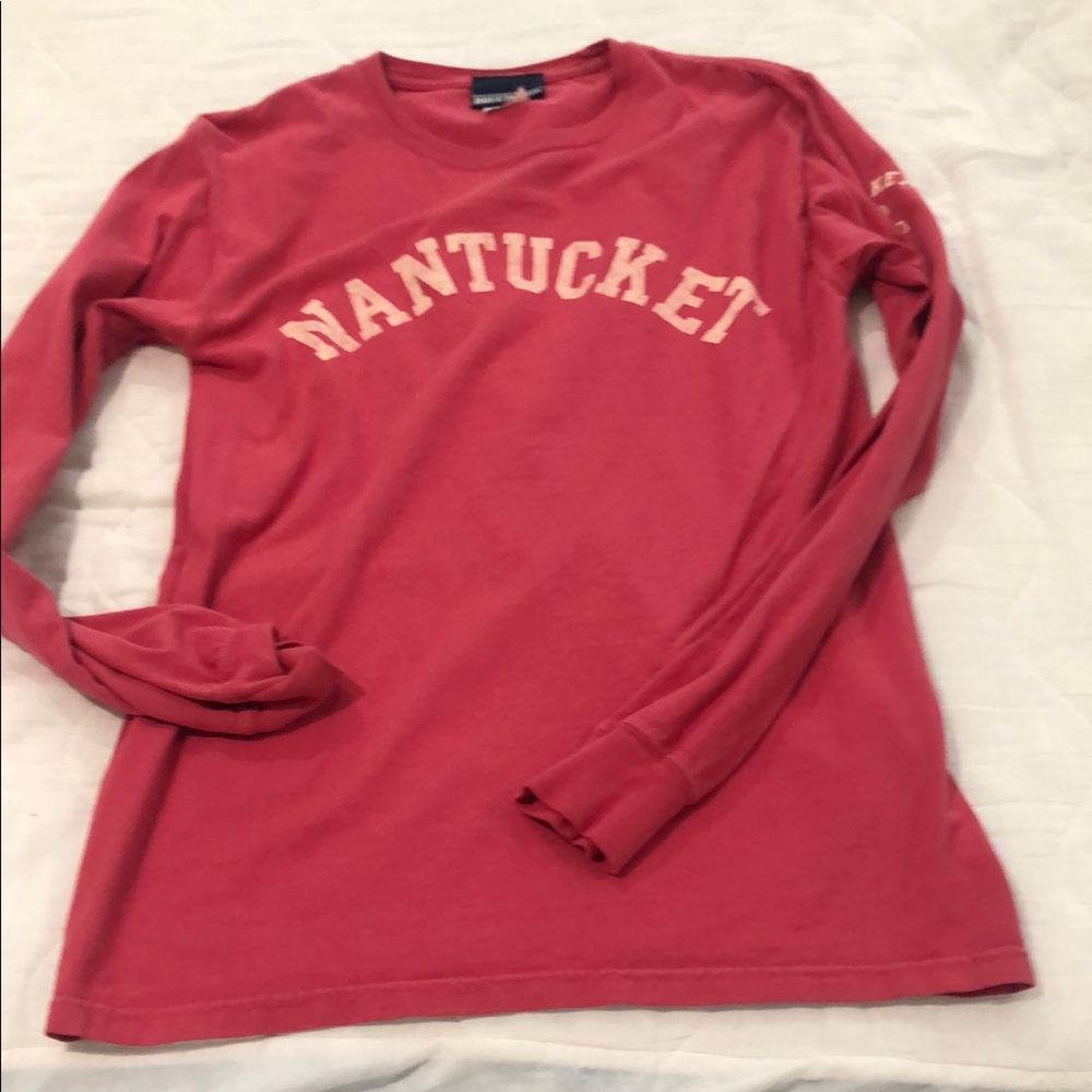 Nantucket Red Long Sleeve Shirt